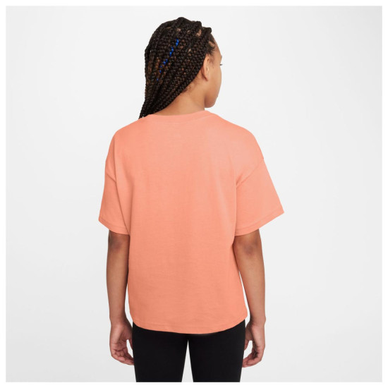 Nike Παιδική κοντομάνικη μπλούζα Sportswear Essential Kids' (Girls') T-Shirt